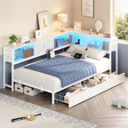 Hasuit Corner Twin Bed Frame - Image 9