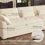 Belffin Large Modular Sectional Sofa - Image 6