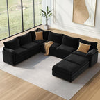 Vesgantti Large Modular Sectional Sofa, Big Comfy Cloud Couch by Vesgantti