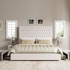 Queen Size Bed Frame 54" Tall Headboard - Image 7