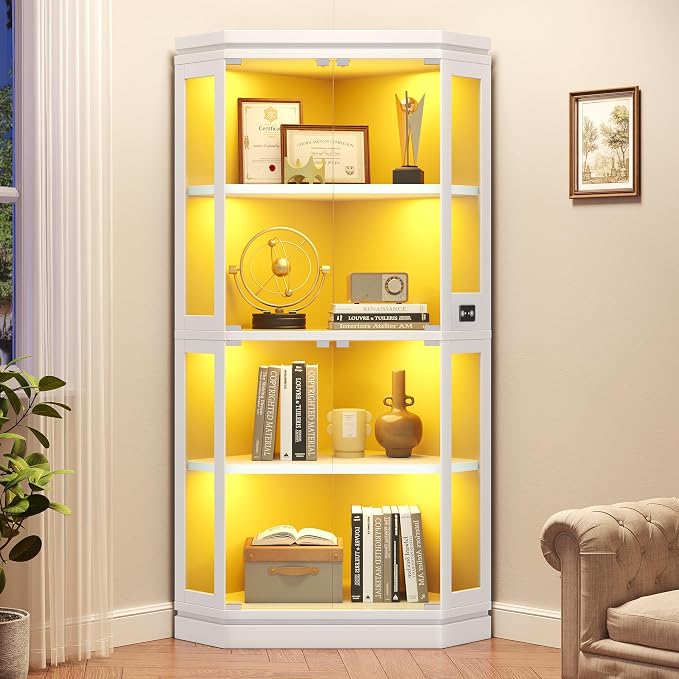 Jocoevol Corner Display Cabinet - Image 3