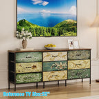 Tohomeor Dresser with Drawers for Bedroom Chest of Drawers Fabric Dresser for - Image 6