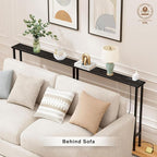 Keelian 70" Narrow Console Sofa Table - Image 2
