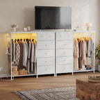 DUMOS White Dresser for Bedroom - Image 9