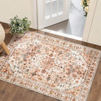 SERISSA 2x3 Washable Non Slip Boho Small Area Rug by SERISSAHomeDecorCollection