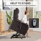 HOMCOM Power Lift Recliner Chair - Image 3