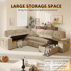 Modular Sectional Sleeper Sofa - Image 6