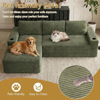 104" Cloud Sectional Couch L-Shaped - Image 6
