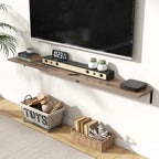 Fun Memories Deep Floating Shelves, 36W x 8D Floating Shelves Set of 2 - Image 2