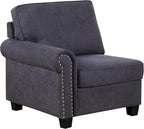 Ball & Cast 116" L-Shaped Sectional Couch - Image 7