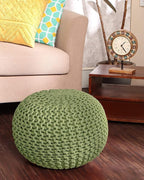 REDEARTH · Round Pouf Foot Stool Ottoman - Image 2