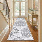 HEBE Hallway Runner Rug 3'x8', Washable Non Slip Kitchen Rug Runner | Soft Boho by HEBE