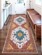 SERISSA 2x6 Washable Non Slip Boho Runner Rug - Image 5