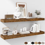 Fun Memories 36 Inch Floating Shelves by FunMemories