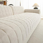 Velvet Couch Covers for Sectional Sofa Washable, Non-Slip L Shaped Sectional by PJLZJFBY