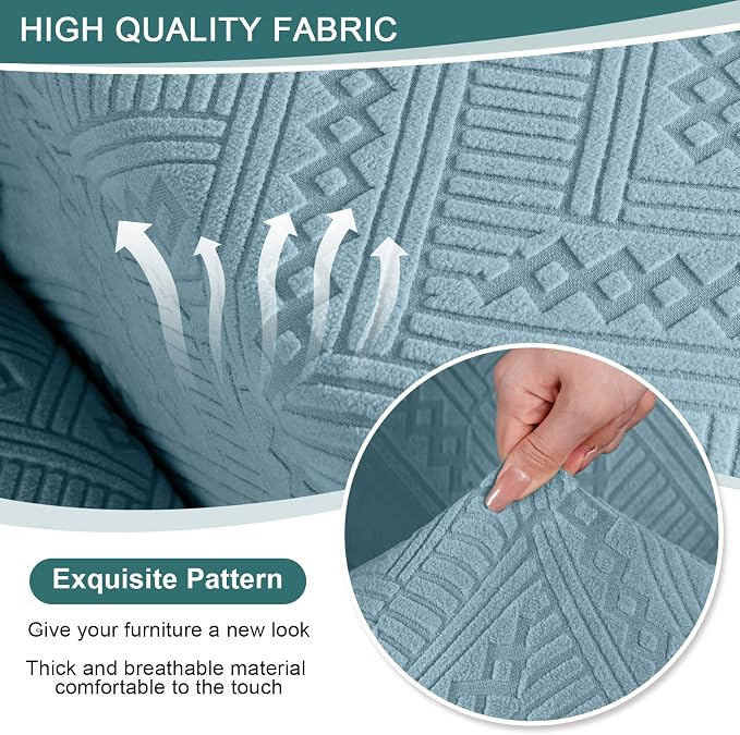 Ruaozz Loveseat Recliner Covers - Image 3