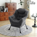Tiita Lazy Chair, Comfy Leisure Sofa Reading Chair - Image 6