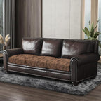 ANARACHON Leather Look Couch Cushion Covers Sofa Seat Slipcovers Sets Couches - Image 8