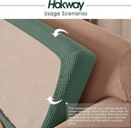 Hokway Couch Cushion Covers Stretch Cushion Covers Sofa Seat Cushion Slipcover - Image 5