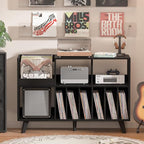 LELELINKY Large 48'' Record Player Stand - Image 7