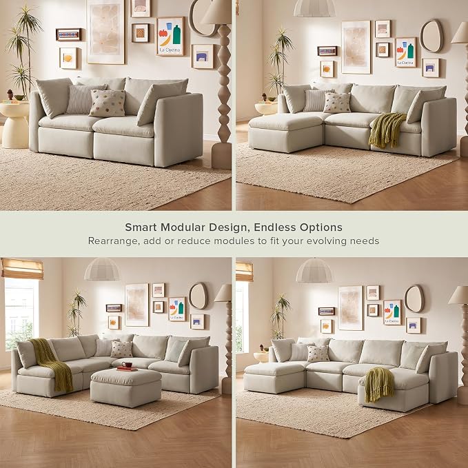 mopio Oversized Modular Sectional Sofa - Image 4