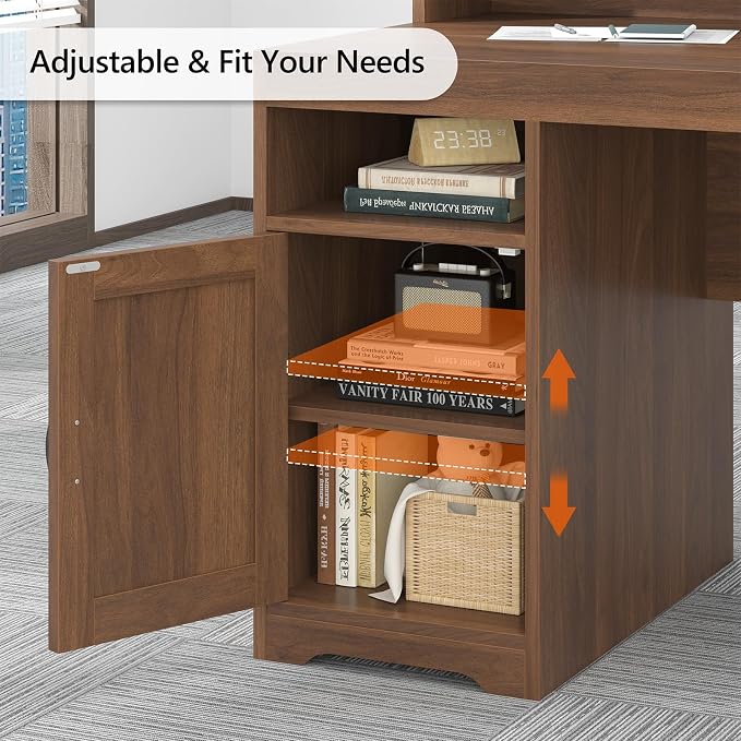 TVU Farmhouse Computer Desk - Image 6