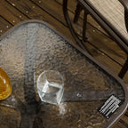 Outsunny 3 Piece Outdoor Glider Chair - Image 8