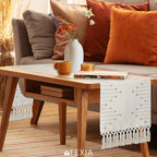 FEXIA Boho Table Runner with Tassels 90 Inches Long - Image 5