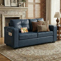 TYBOATLE 65" Faux Leather Loveseat by TYBOATLE