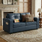 TYBOATLE 65" Faux Leather Loveseat by TYBOATLE