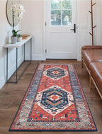SERISSA 2x6 Washable Non Slip Boho Runner Rug - Image 7