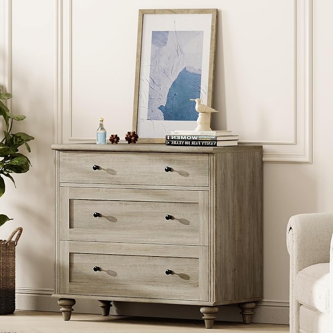 WAMPAT Farmhouse Nightstand - Image 6