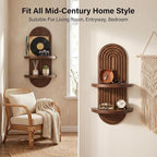 Boho Shelves Bohemian Decorative Wall Shelves Boho Chic Wall Decor - Image 5