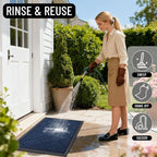 OLANLY Front Door Mat Outside Entrance 35x23, Waterproof Heavy-Duty Doormat | - Image 8