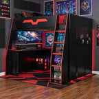 Full Size Wood Esports Loft Bed - Image 3