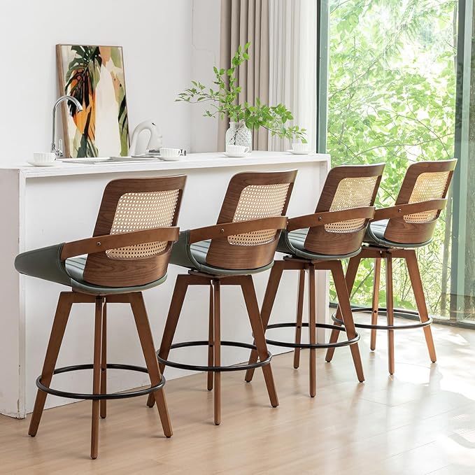 Mid Century Modern Counter Stools - Image 4