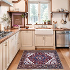 SERISSA 2x3 Washable Non Slip Boho Small Area Rug - Image 3