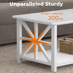 GreenForest Coffee Table for Living Room - Image 4