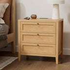 EYYTHUNG 3 Drawer Nightstand - Image 6