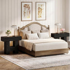Tribesigns Farmhous End Table, 2-Tier Narrow Side Table - Image 6
