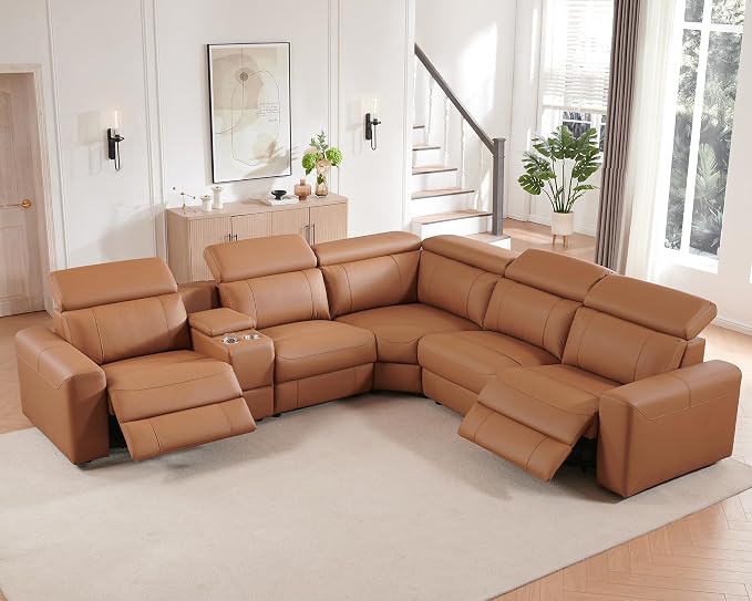 AMERLIFE Power Recliner Sectional Sofa - Image 7