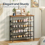 HOOBRO Shoe Rack for Entryway, 5-Tier Shoe Organizer - Image 3