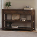 Grain Wood Furniture Montauk Console Table, Solid Wood by GrainWoodFurniture
