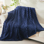 NEWCOSPLAY Fleece Clouds Cozy Throw Blanket - Image 3