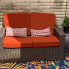 Sqodok Outdoor Cushion Covers 19x19 inch, Wicker Chair - Image 9