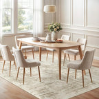 Soalmost Abstract Area Rug 6x9 for Living Room Washable Rugs Beige/Gray | - Image 3