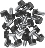 5/16“-18 UNC Thread Adjustable Furniture Levelers Screw in Threaded, Galvanized by EZALOR
