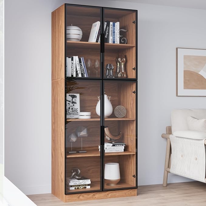 Mekminop Modern Display Storage Cabinet - Image 4