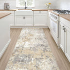 LOONGRUG Runner Rug 2x5 Washable Non-Slip Kitchen Neutral Modern Rug | Soft by LOONGRUG