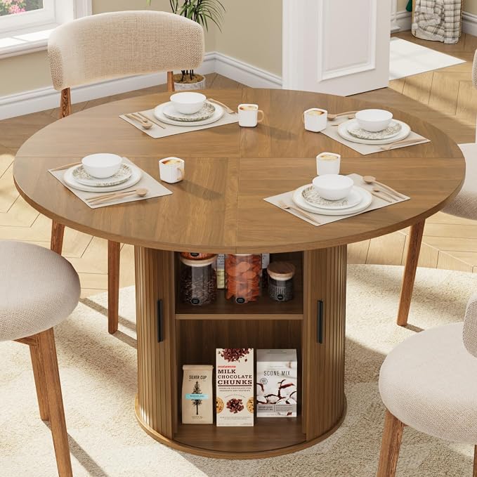 GarveeHome 47'' Round Dining Table by GarveeHome